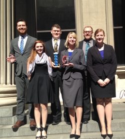 EKU Mock Trial Finishes First in Louisville, Advances to Nationals